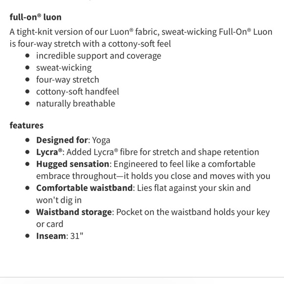 Lululemon Wunder Under Hi-Rise Tight *Ombre Melange 31" Sz 6 EUC - Picture 8 of 8